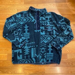 Columbia Aztec Fleece Geometric Helvetia Half Snap Pullover XXL 2XL NWT